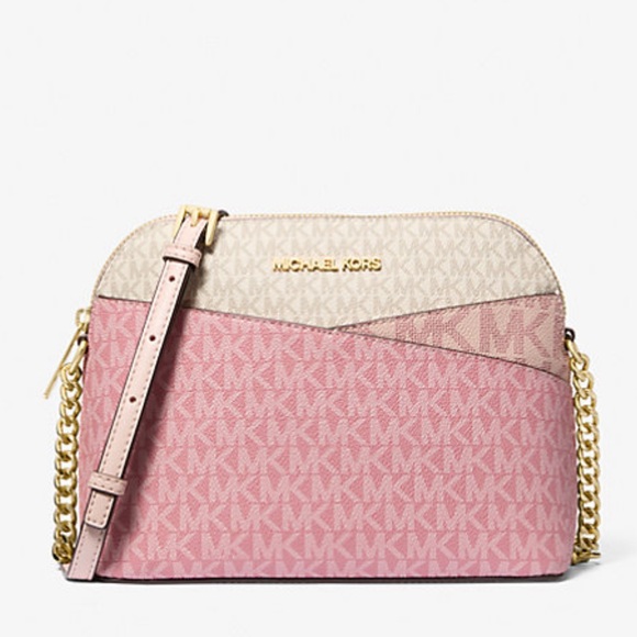 Michael Kors Jet Set Travel Md Color-Block Signature Logo Crossbody
Powder Blush - Picture 1 of 16
